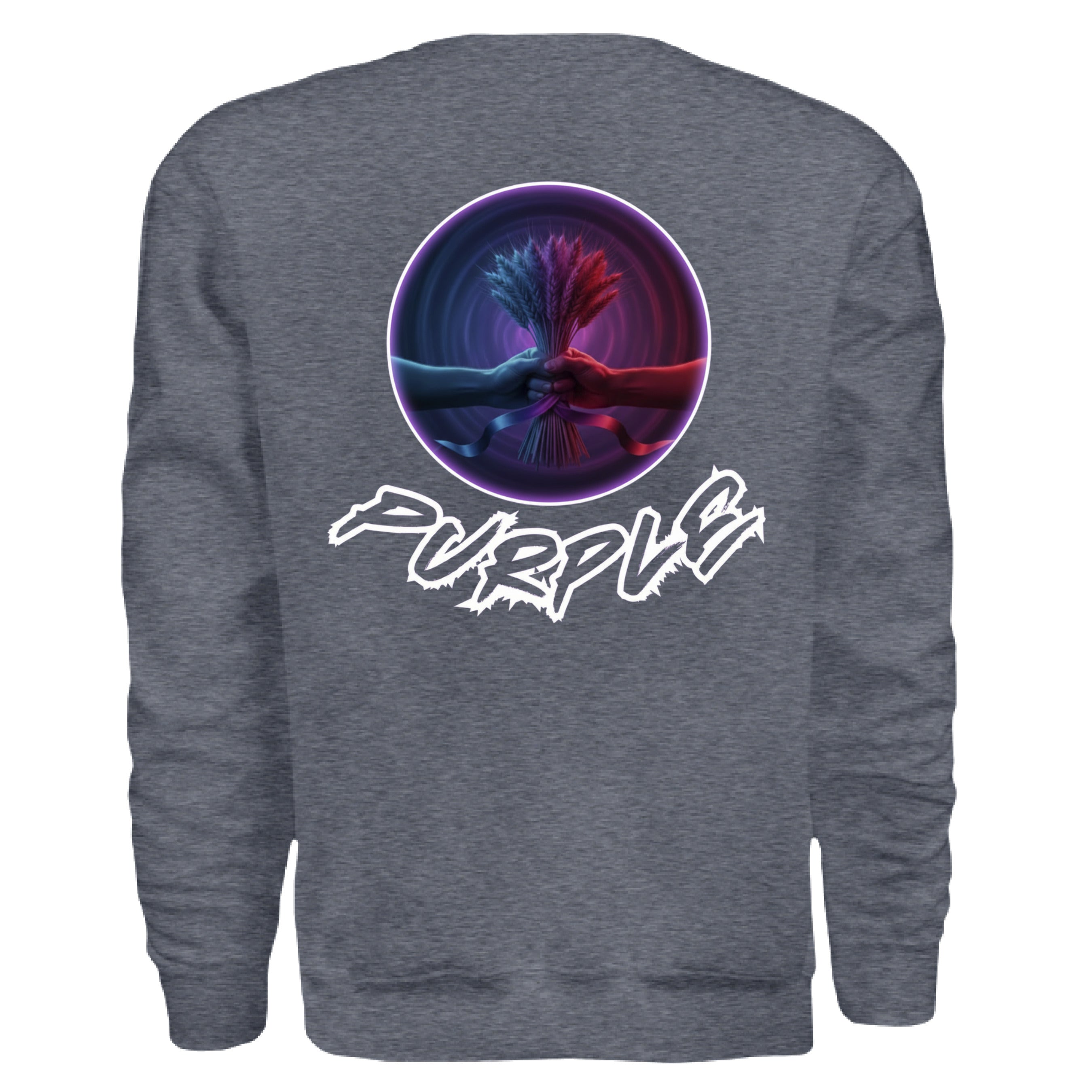 Heather Sport Dark Navy - BACK
